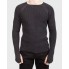 Лонгслив мужской ENRICO BELENO 14814 COTTON ROUND-NECK PULLOVER BLACK  - фото 3
